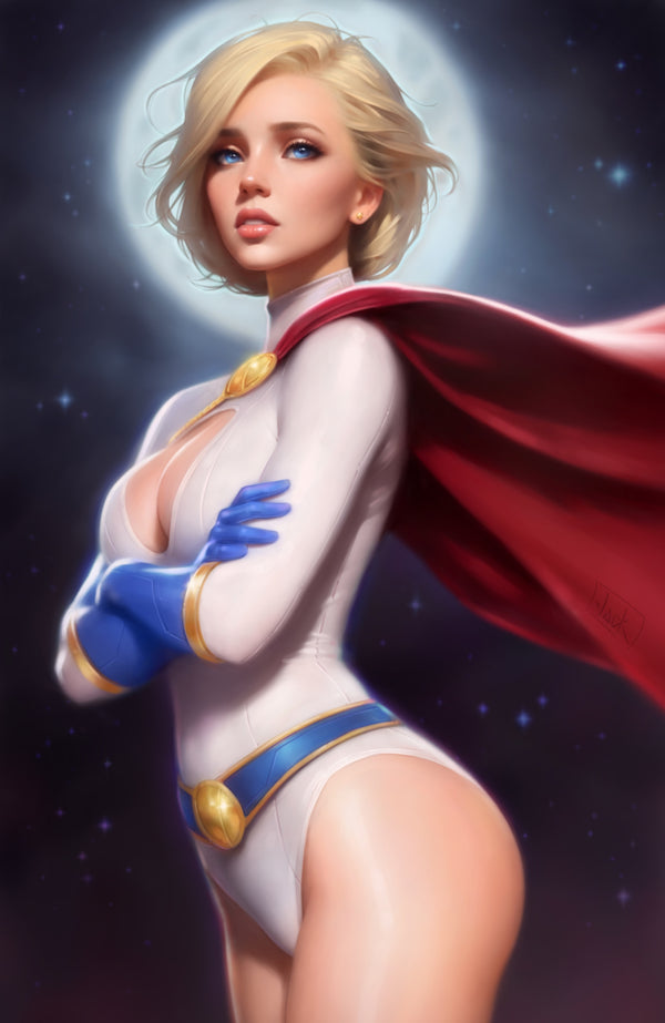 Power Girl II (Night) 11"x17" PRINT by Will Jack (PREORDER)