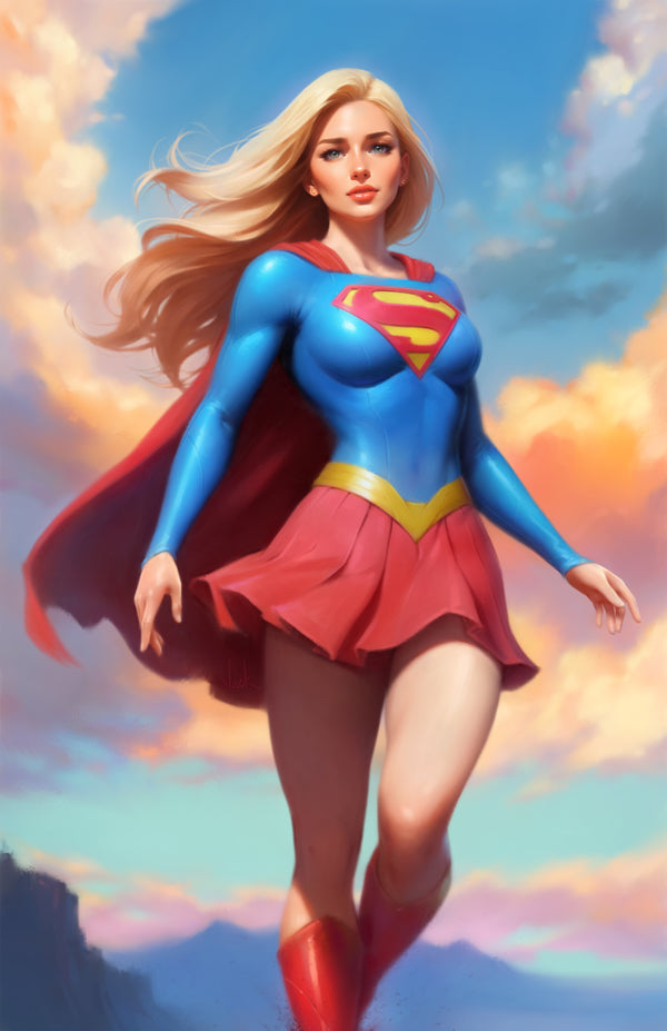 Supergirl 11"x17" PRINT by Will Jack (PREORDER)