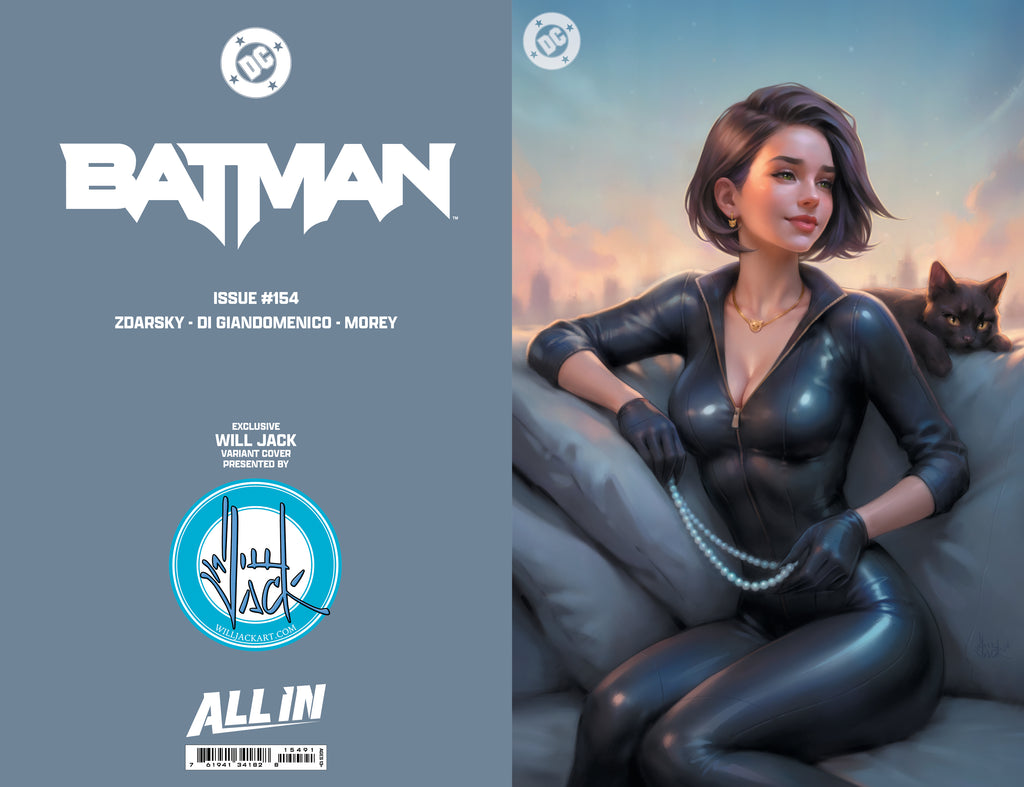 BATMAN #154 CATSUIT WJA EXCLUSIVE OPTIONS – Will Jack Art