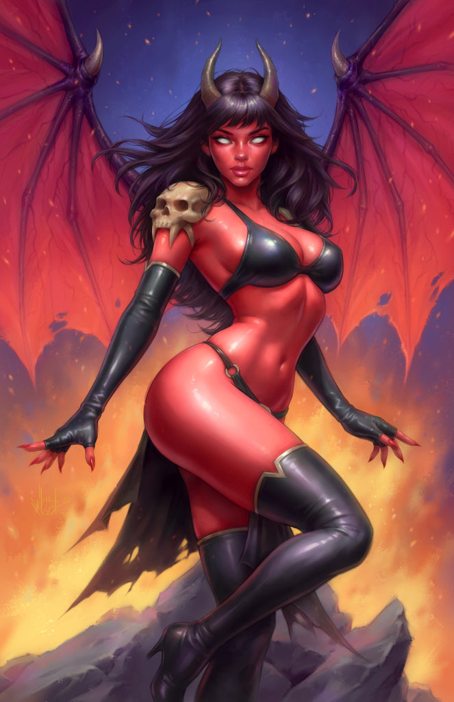 BLOOD RED #5 (PURGATORY) with NUMBERED COAs