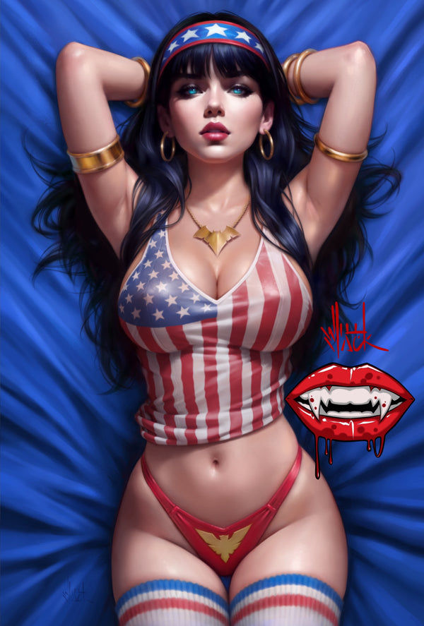 VAMPIRELLA #1 WJA 4TH OF JULY EXCLUSIVE OPTIONS